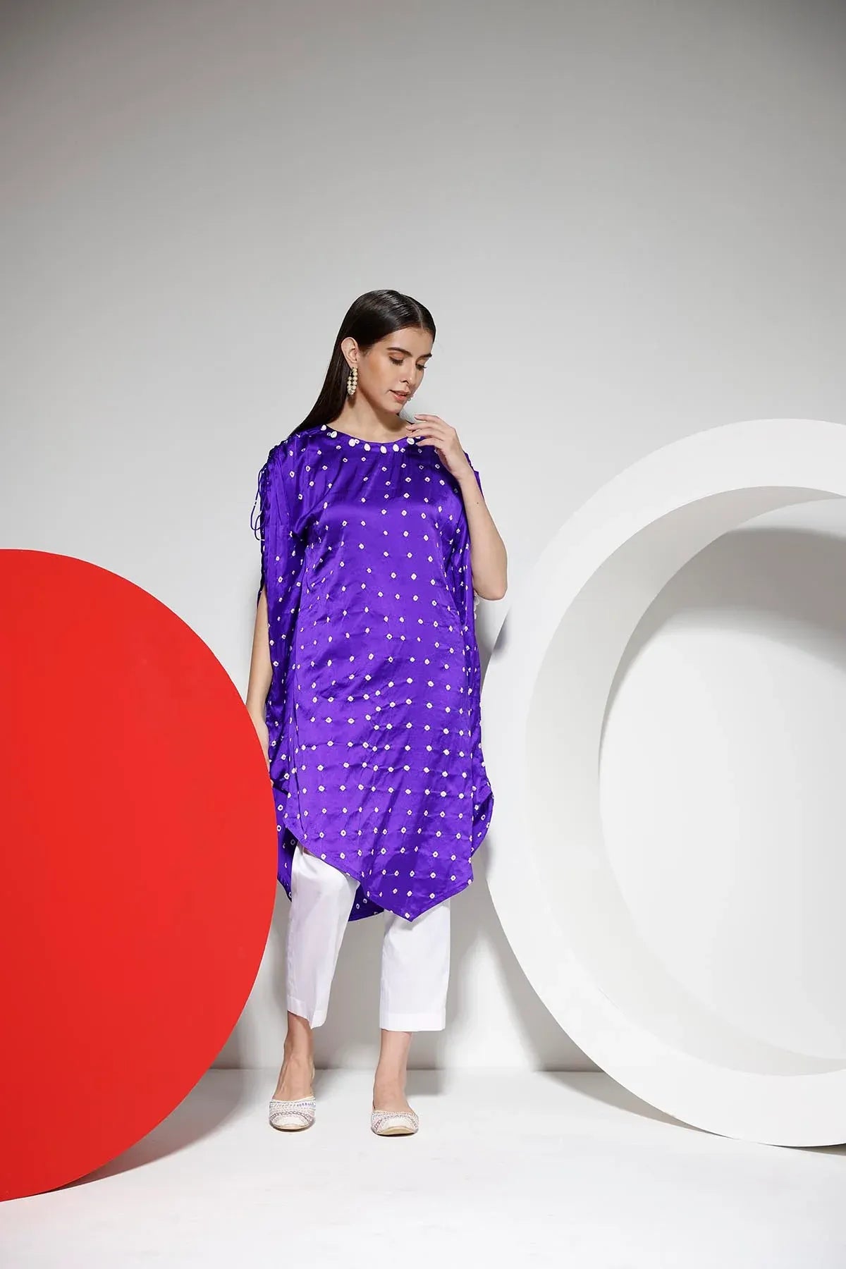 Purple Bandhej