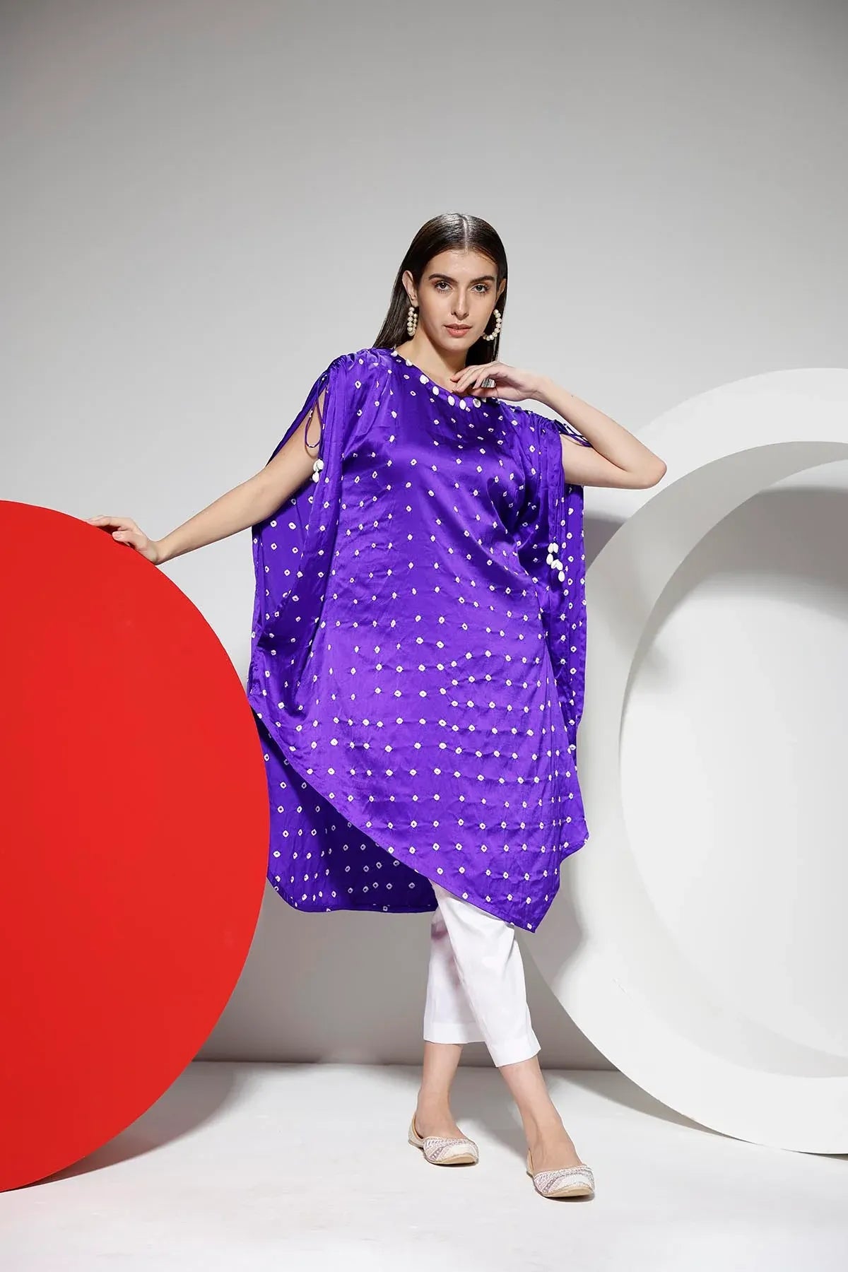 Purple Bandhej