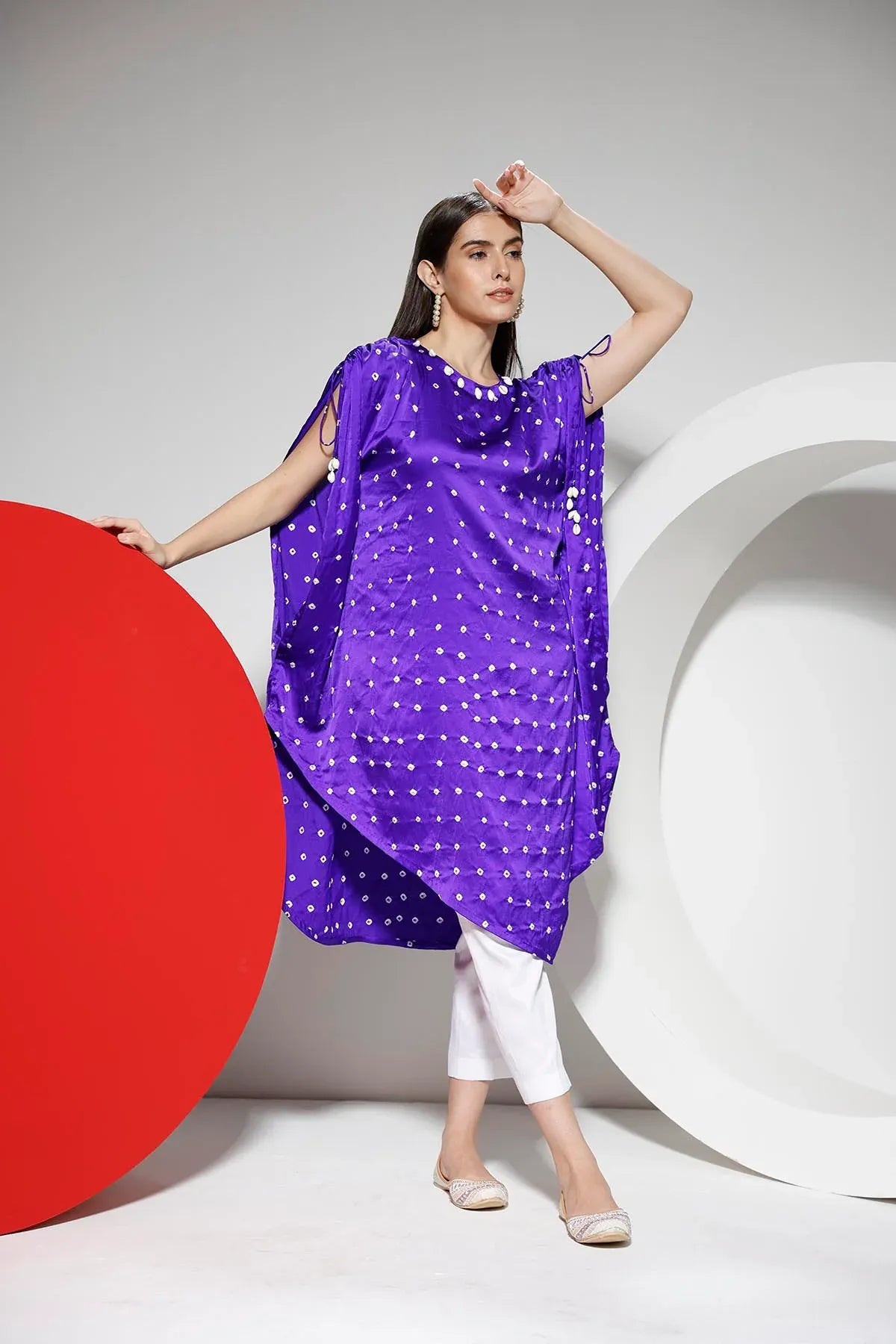 Purple Bandhej