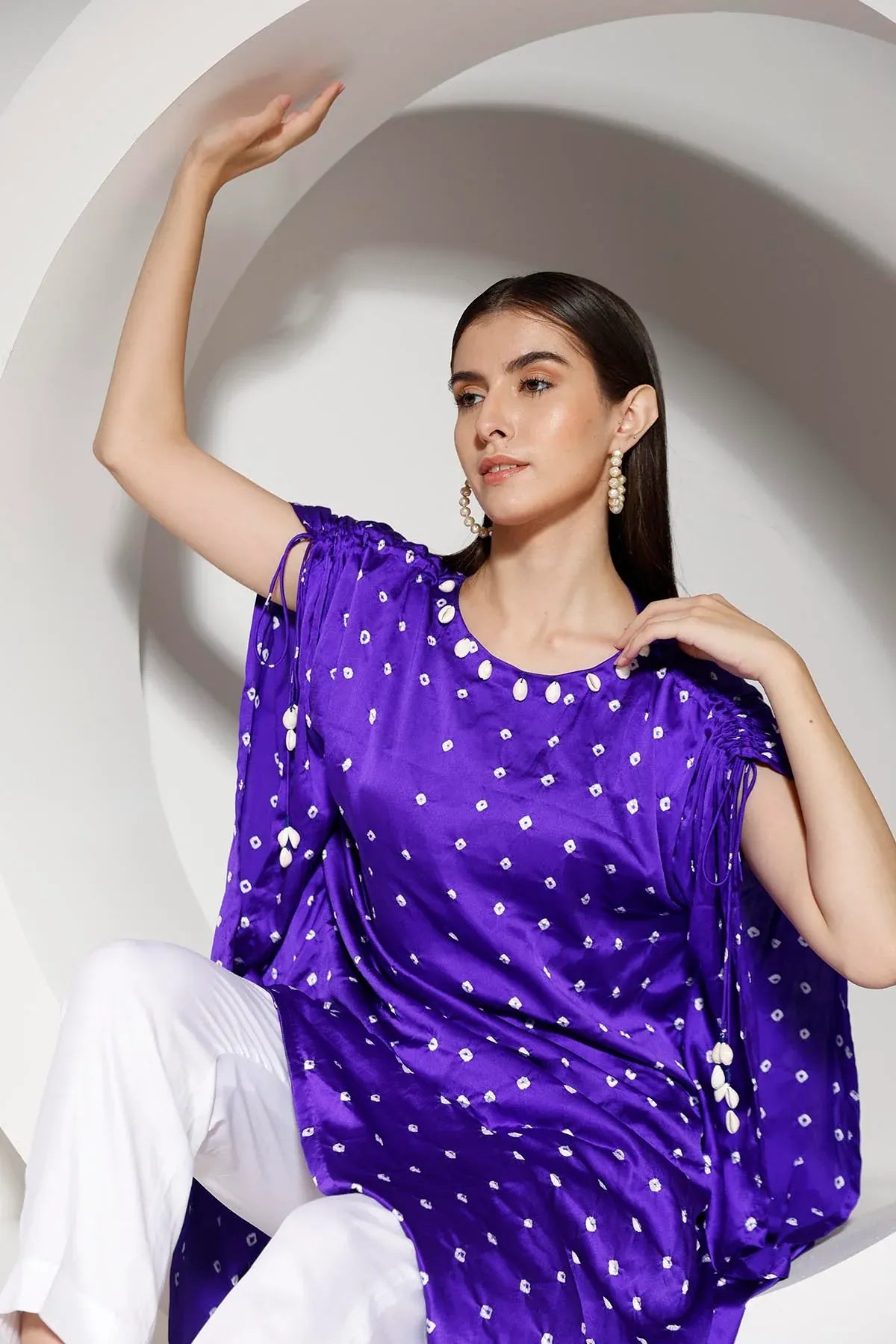 Purple Bandhej