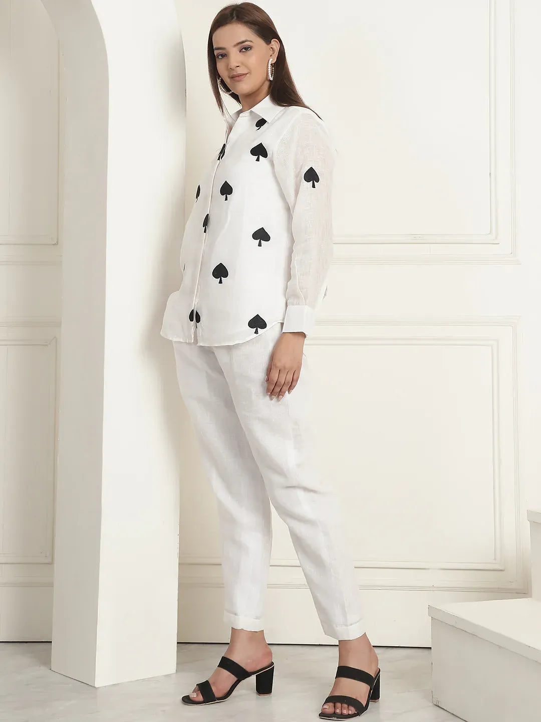 White ♠️ Spade Coordset