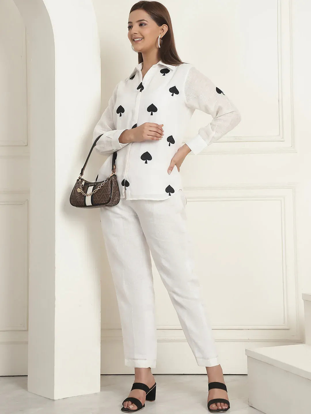 White ♠️ Spade Coordset