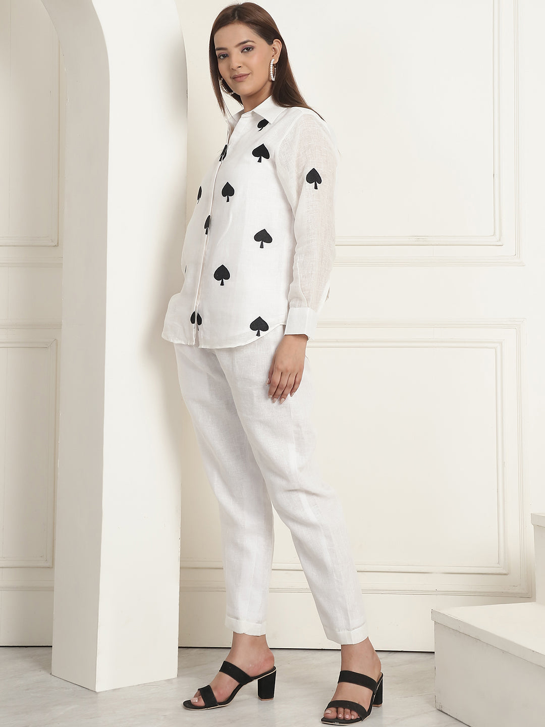 White ♠️ Spade Coordset