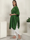 Green Bandhej With Pants