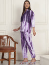 Purple Shibori Coordset