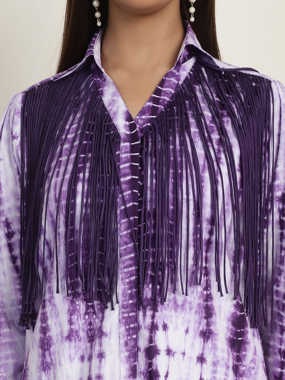 Purple Shibori Coordset