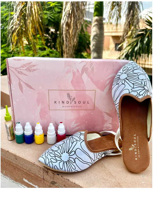 FLORAL DIY (mojari) KIT