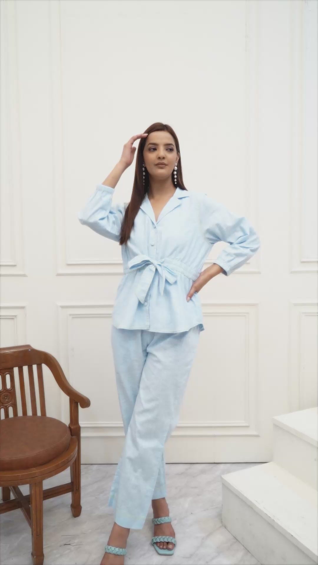 Ice Blue Coordset
