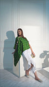 Green Bandhej With Pants
